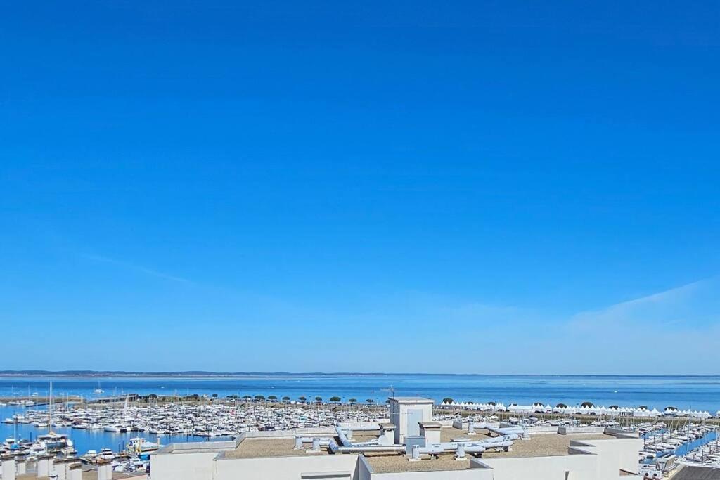 Vue Panoramique Sur Bassin,Piscine Et Terrasse Διαμέρισμα Αρασόν Εξωτερικό φωτογραφία